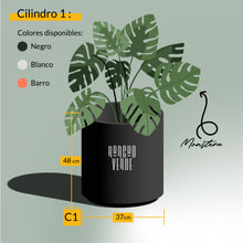 Cargar imagen en el visor de la galería, Maceta Cilíndrica #1