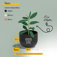 Cargar imagen en el visor de la galería, Maceta Taza #5
